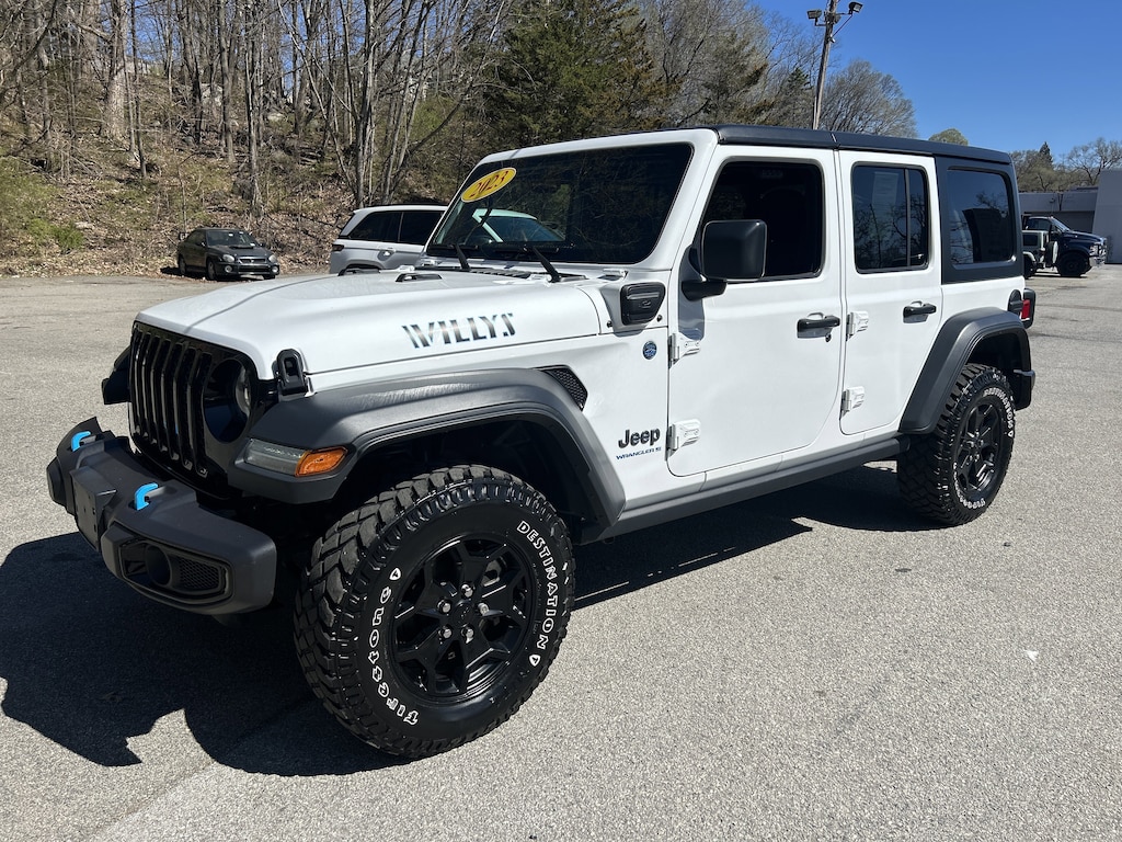 Certified 2023 Jeep Wrangler 4xe 4DR 4WD 4x4