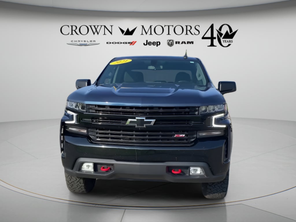 Used 2021 Chevrolet Silverado 1500 LT Trail Boss Truck Crew Cab