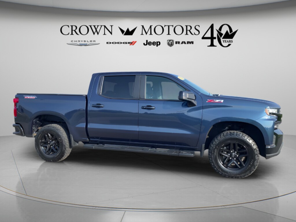 Used 2021 Chevrolet Silverado 1500 LT Trail Boss Truck Crew Cab