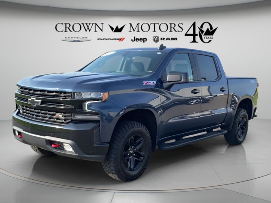 Used 2021 Chevrolet Silverado 1500 LT Trail Boss Truck Crew Cab