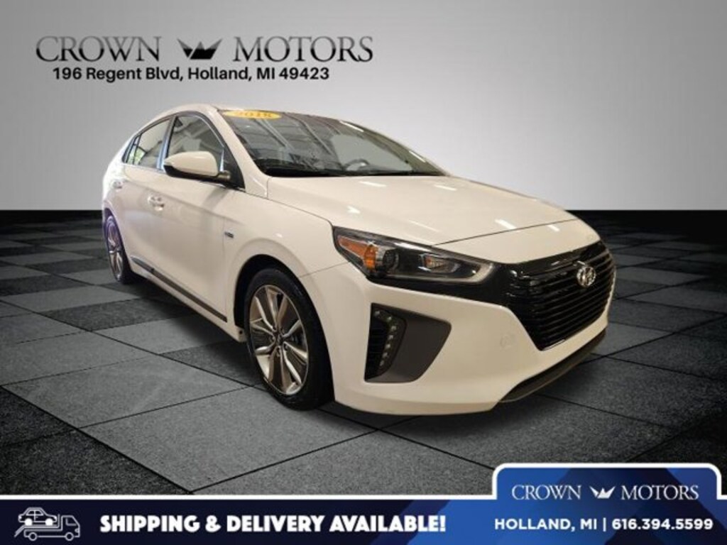 Used 2018 Hyundai Ioniq Hybrid Limited Hatchback