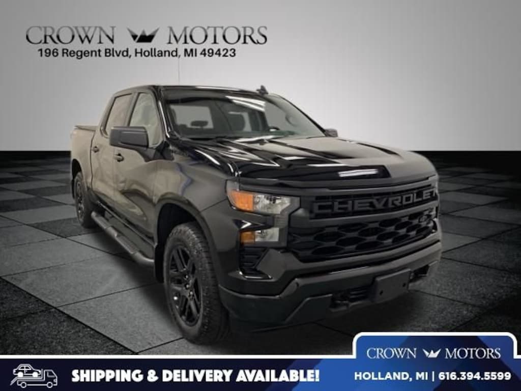 Used 2023 Chevrolet Silverado 1500 Custom Truck Crew Cab
