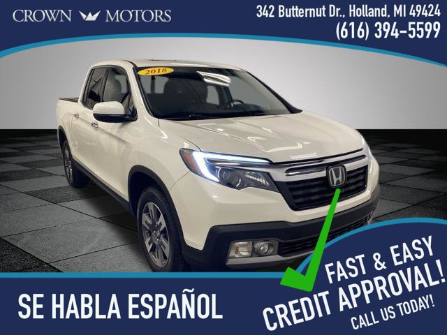 Used 2018 Honda Ridgeline RTL-E Truck Crew Cab