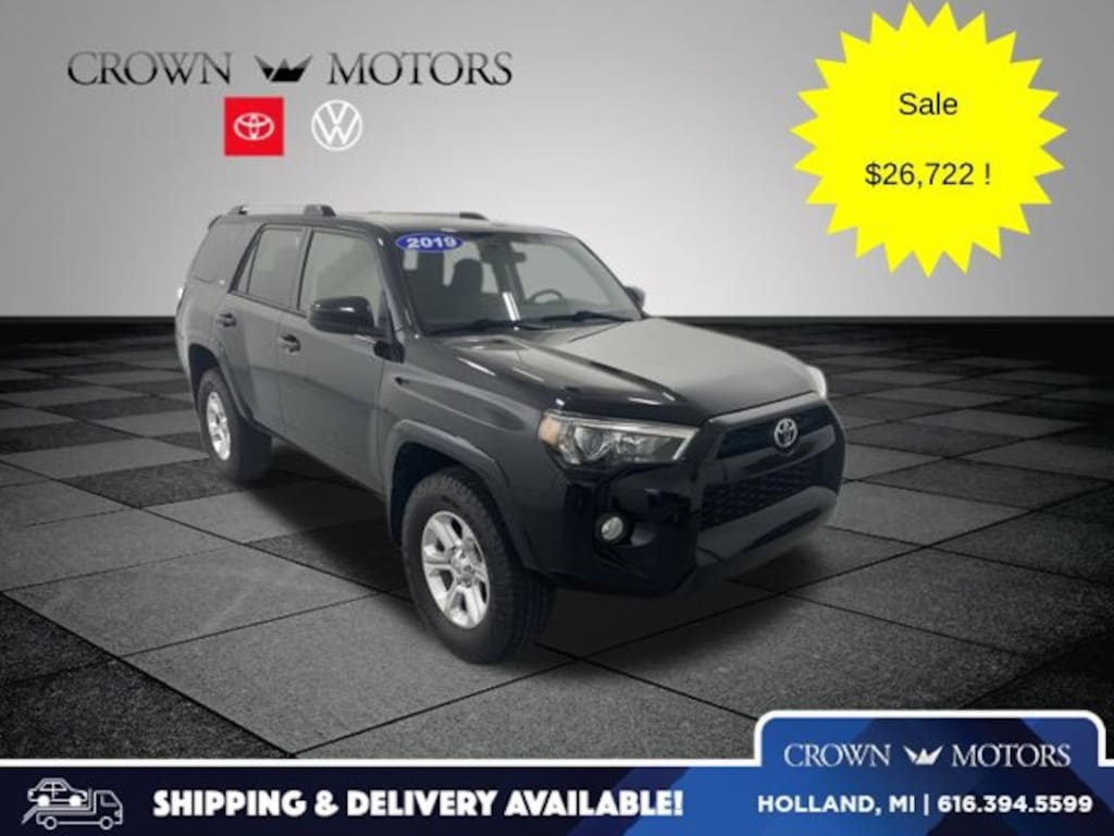 Used 2019 Toyota 4Runner SR5 SUV