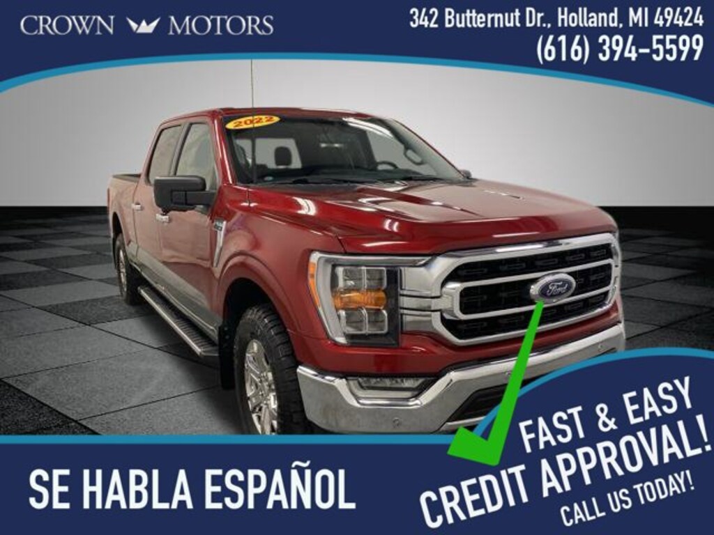 Used 2022 Ford F-150 XLT Truck SuperCrew Cab