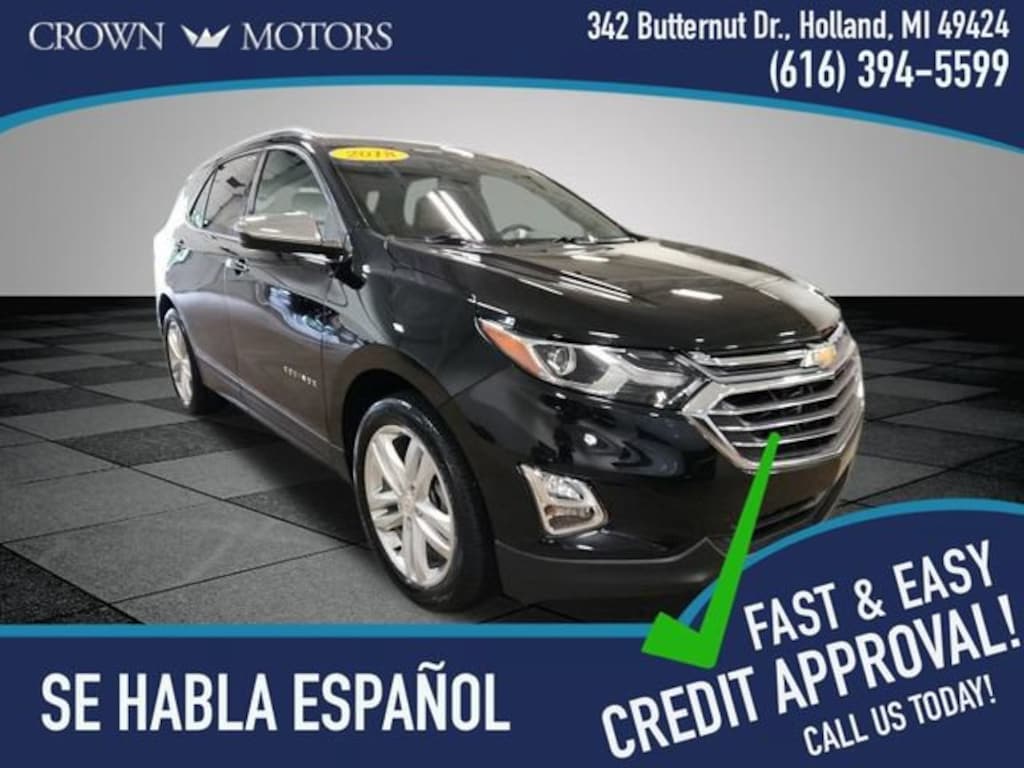 Used 2018 Chevrolet Equinox Premier w/2LZ SUV