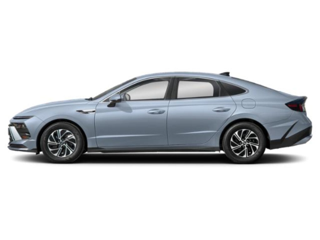 New 2027 Hyundai Sonata Hybrid Blue Sedan