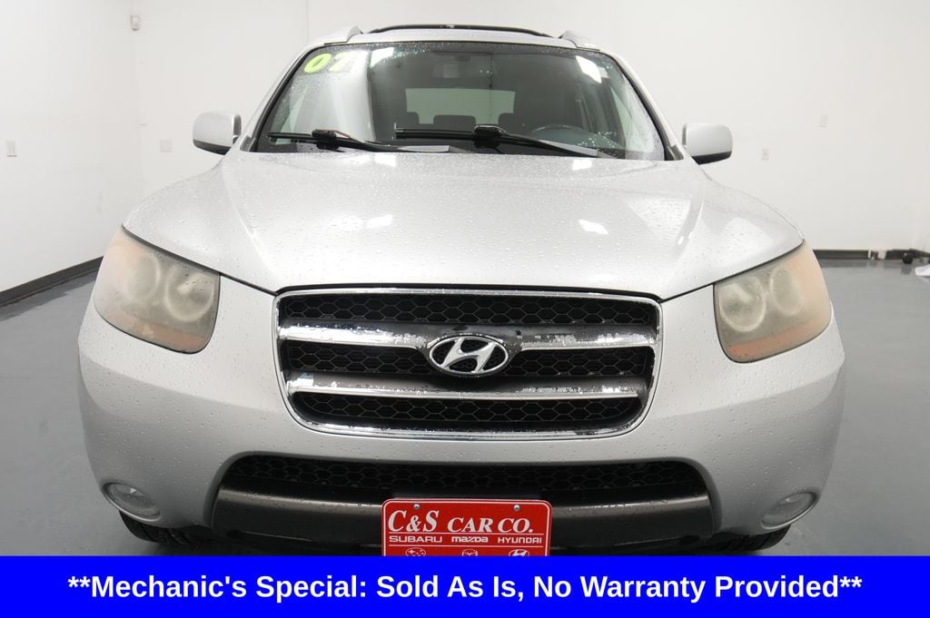 Used 2007 Hyundai Santa Fe Limited with VIN 5NMSH73EX7H114163 for sale in Waterloo, IA
