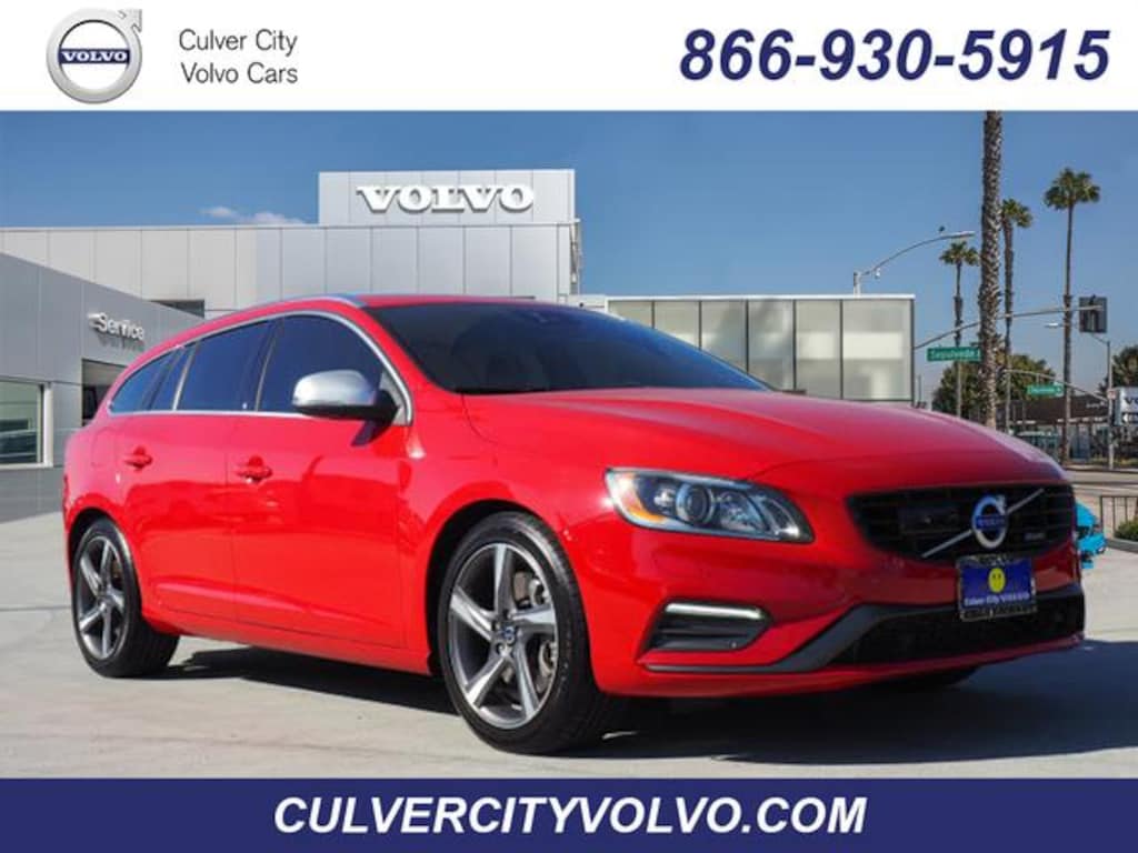 Certified 2015 Volvo V60 T6 R-Design Platinum Wagon