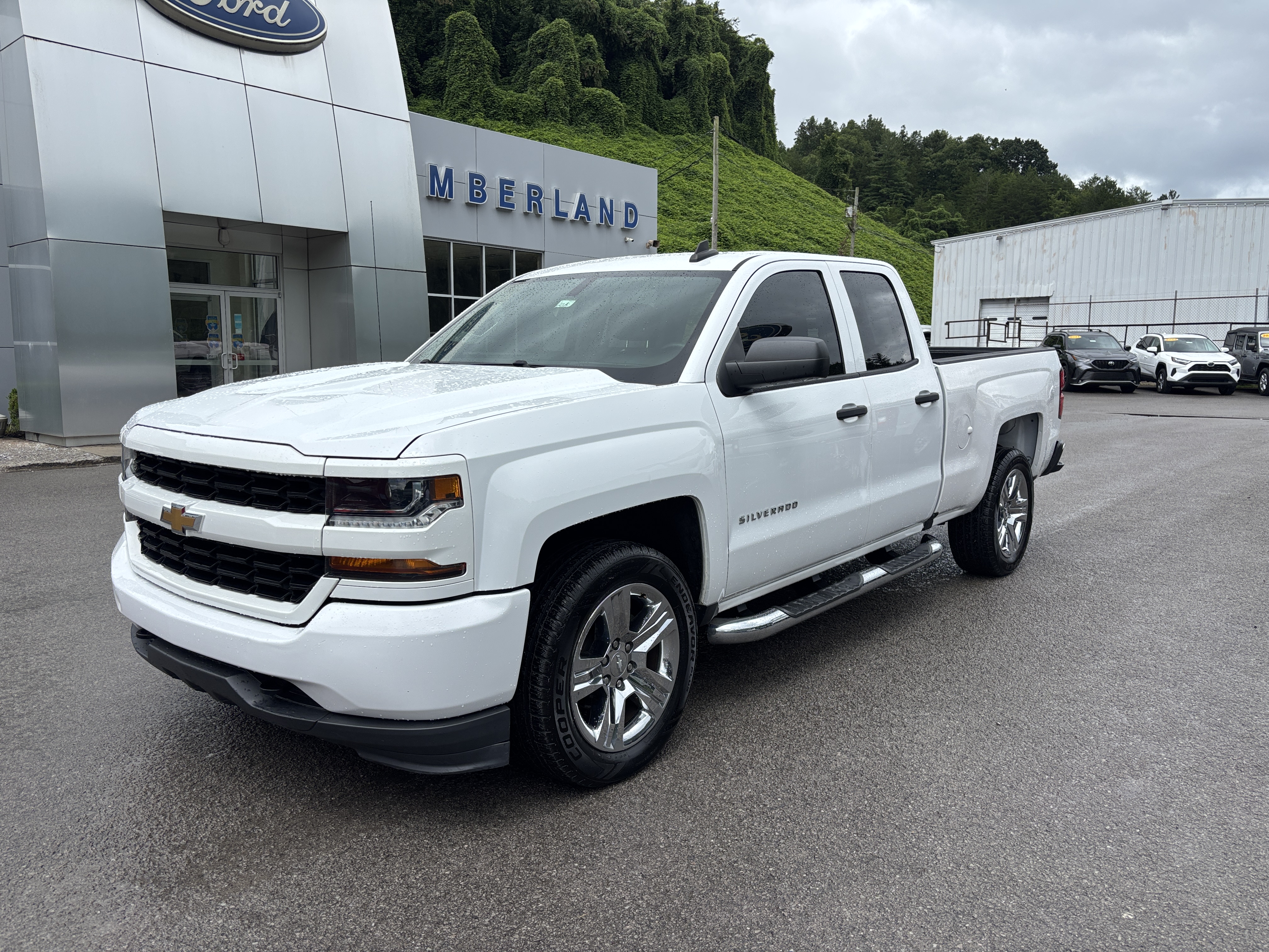 Used 2018 Chevrolet Silverado 1500 Custom Double Cab Extended Cab Short Bed Truck