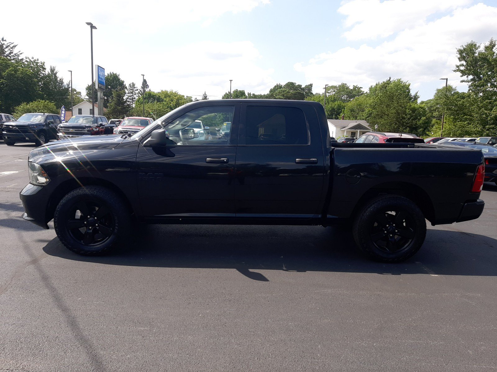 Used 2018 Ram 1500 Express Crew Cab 4x4 57 Box Truck