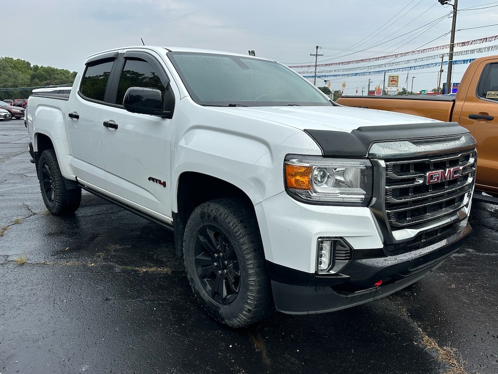 Used 2021 GMC Canyon AT4 4x4 AT4 Crew Cab 5 ft. SB (Leather-Trimmed)