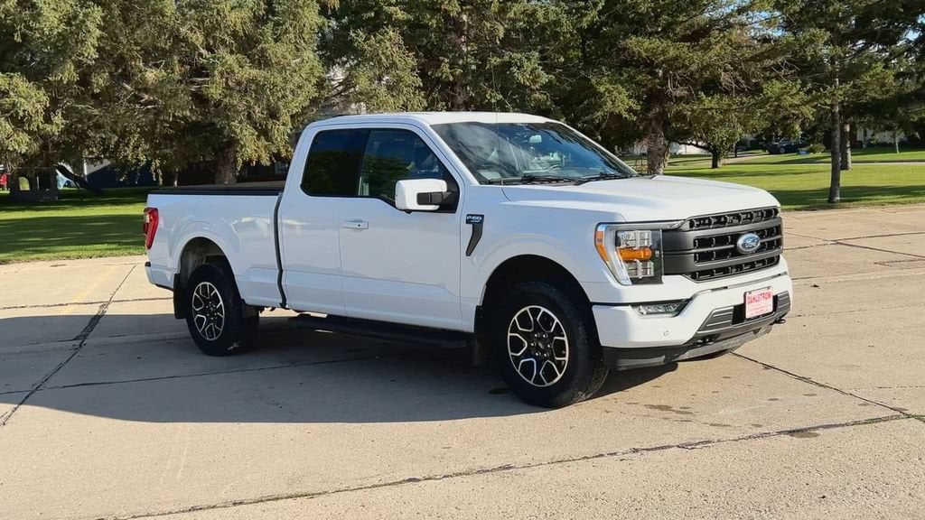 Used 2021 Ford F-150 Lariat with VIN 1FTEX1EP1MFA52267 for sale in Oslo, Minnesota