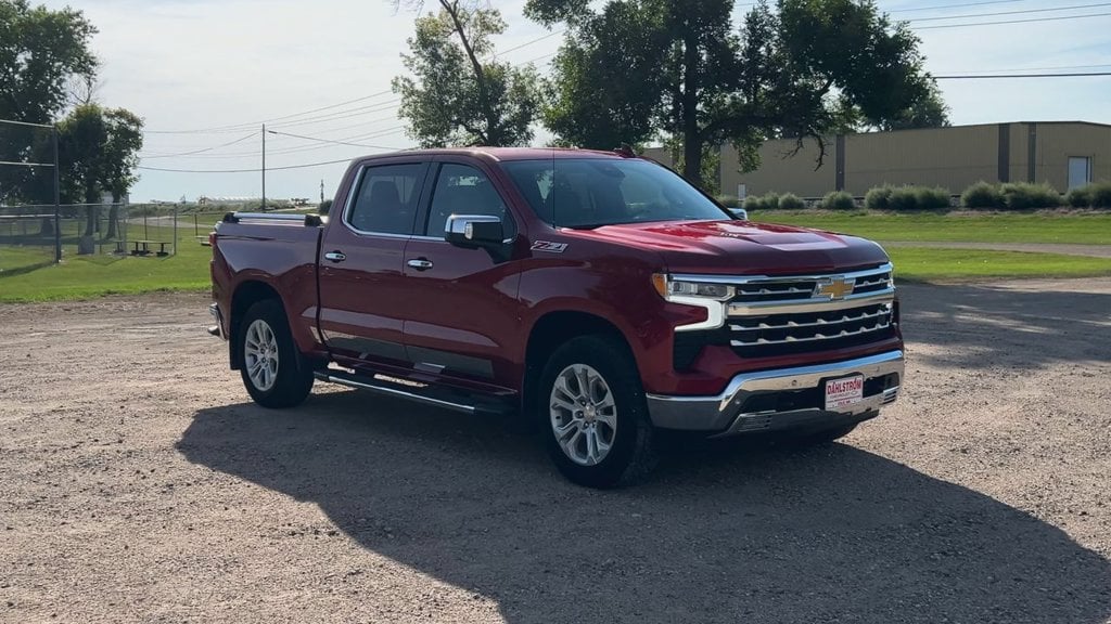 Used 2023 Chevrolet Silverado 1500 LTZ with VIN 1GCUDGEL0PZ149032 for sale in Oslo, Minnesota