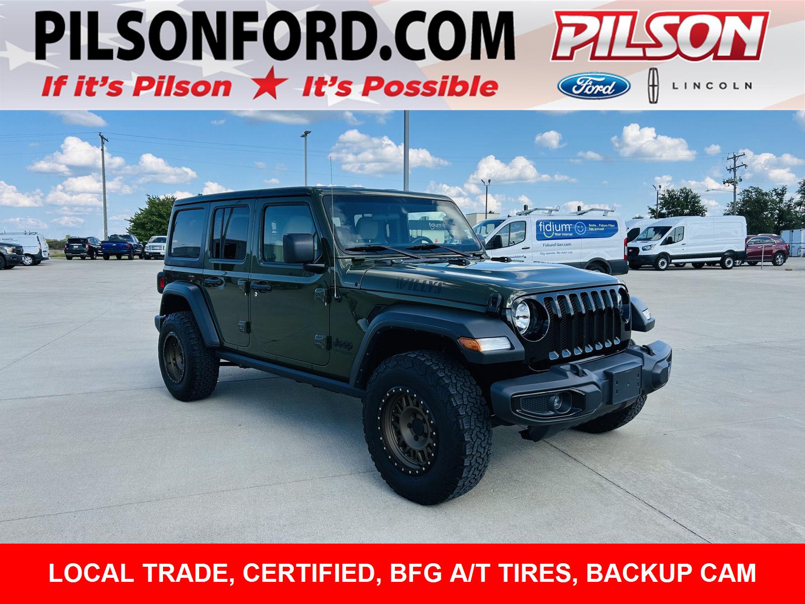 2022 Jeep Wrangler Unlimited Willys Sport