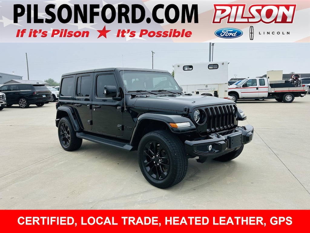 Certified 2023 Jeep Wrangler High Altitude SUV