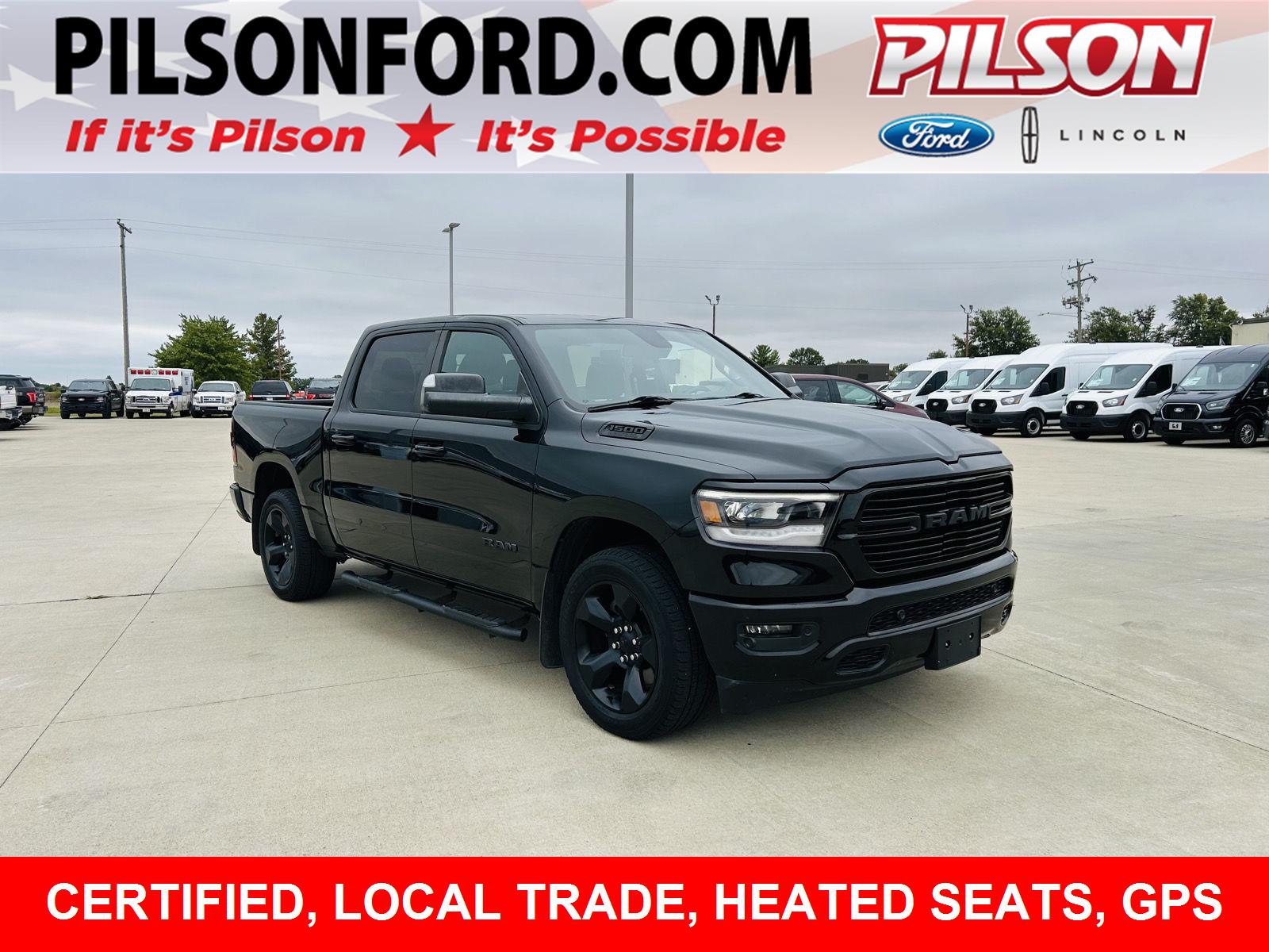Certified 2019 Ram 1500 Big Horn/Lone Star Truck