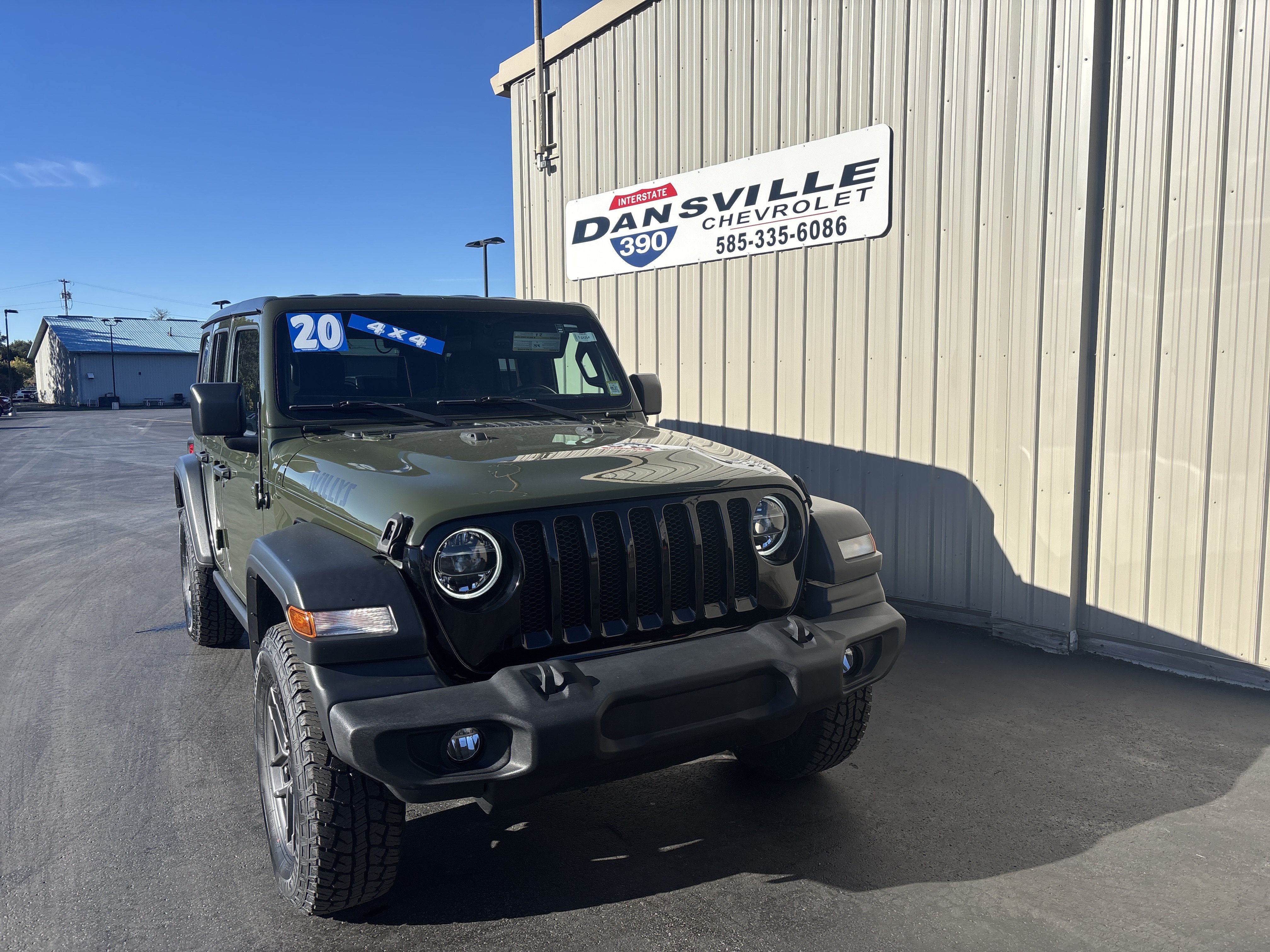 2020 Jeep Wrangler Unlimited Willys Willys 4x4