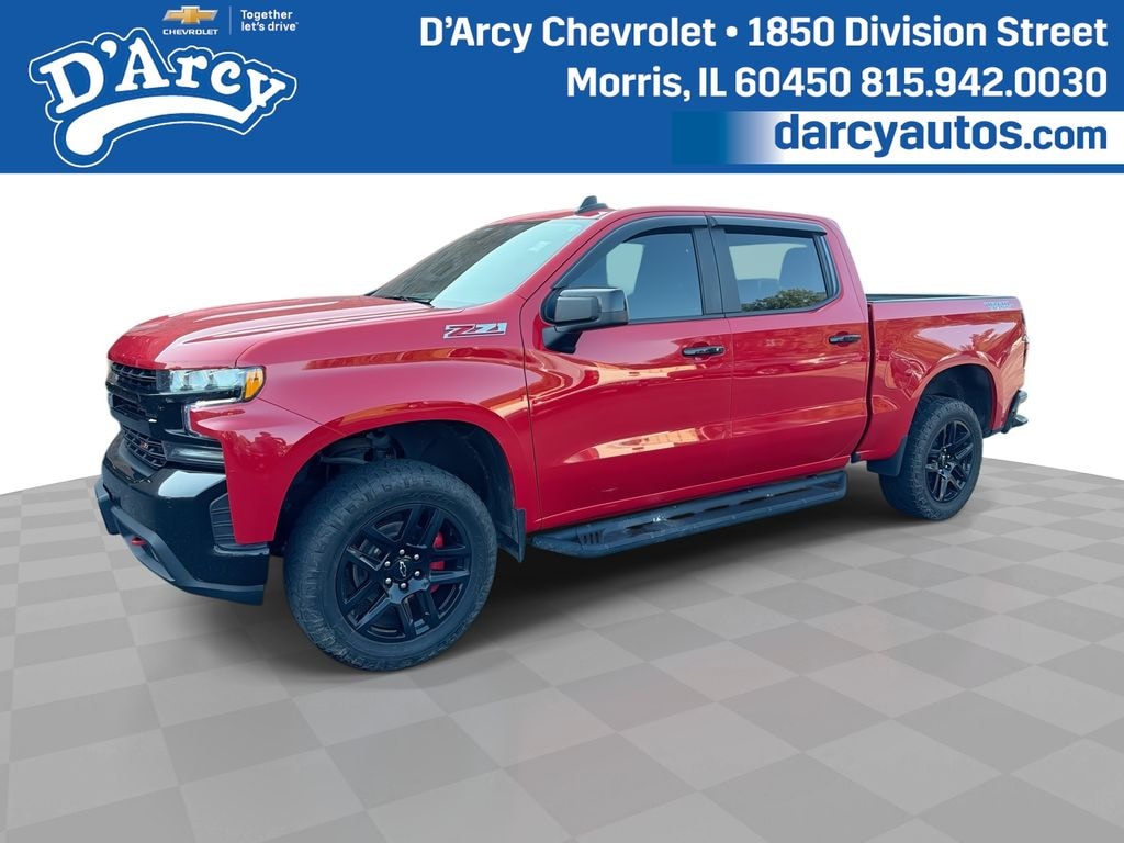 Used 2021 Chevrolet Silverado 1500 LT Trail Boss Truck Crew Cab
