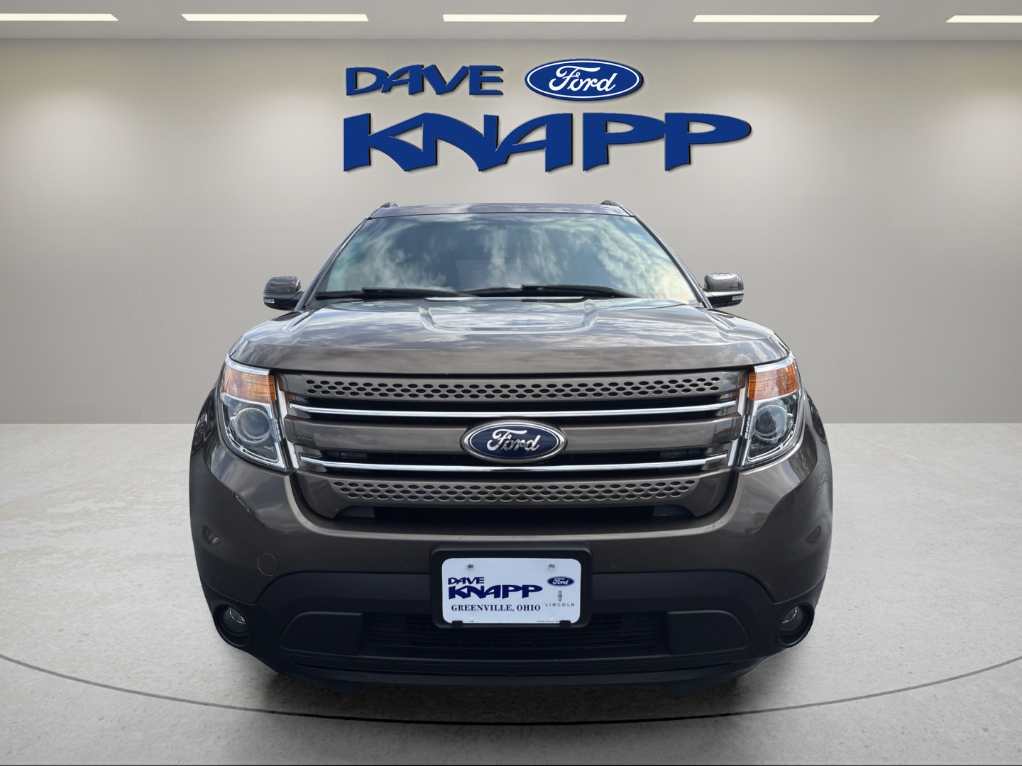 Used 2015 Ford Explorer Limited with VIN 1FM5K8F88FGB60635 for sale in Greenville, OH