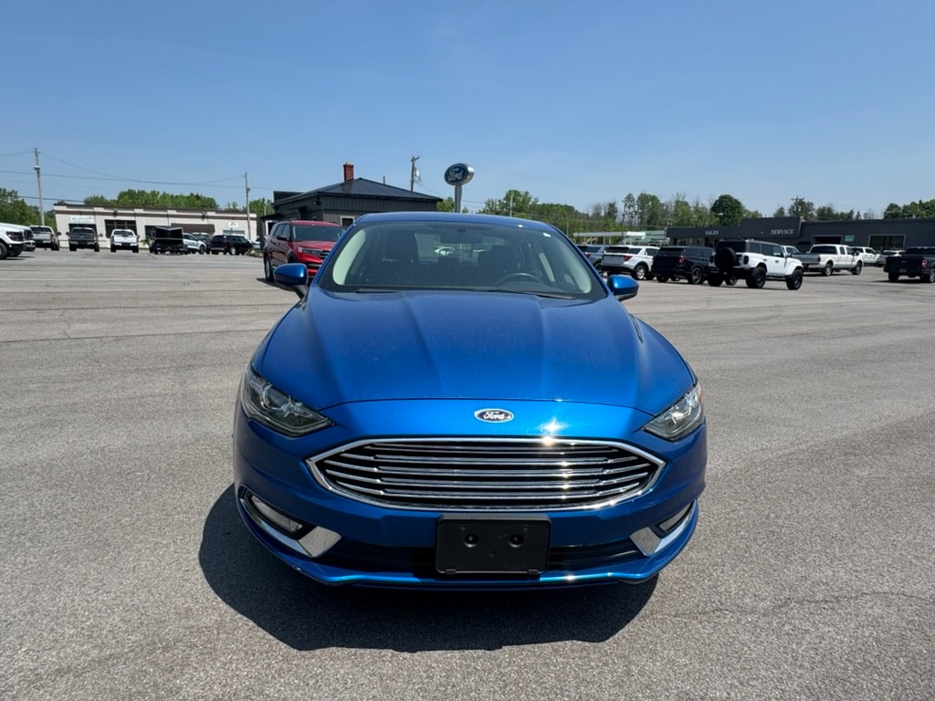 Used 2017 Ford Fusion Hybrid SE with VIN 3FA6P0LU8HR217107 for sale in Skaneateles, NY