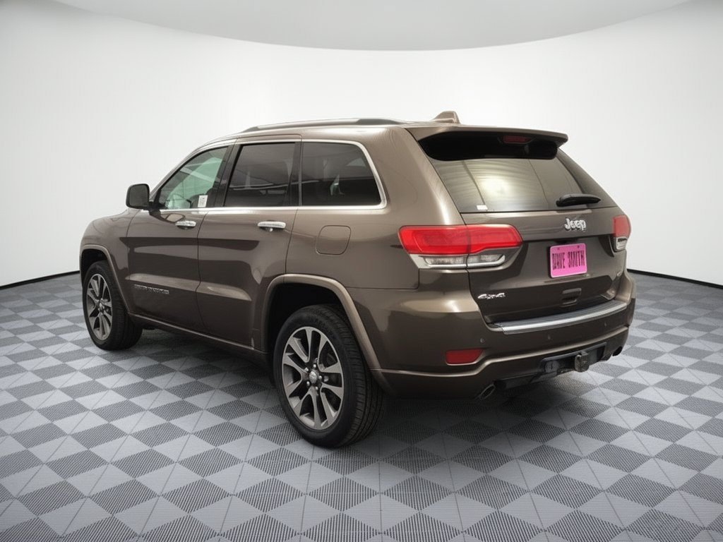 Used 2017 Jeep Grand Cherokee Overland 4x4 SUV