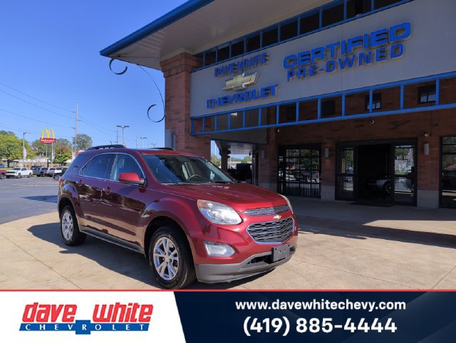 Used 2016 Chevrolet Equinox LT SUV For Sale in Sylvania, OH