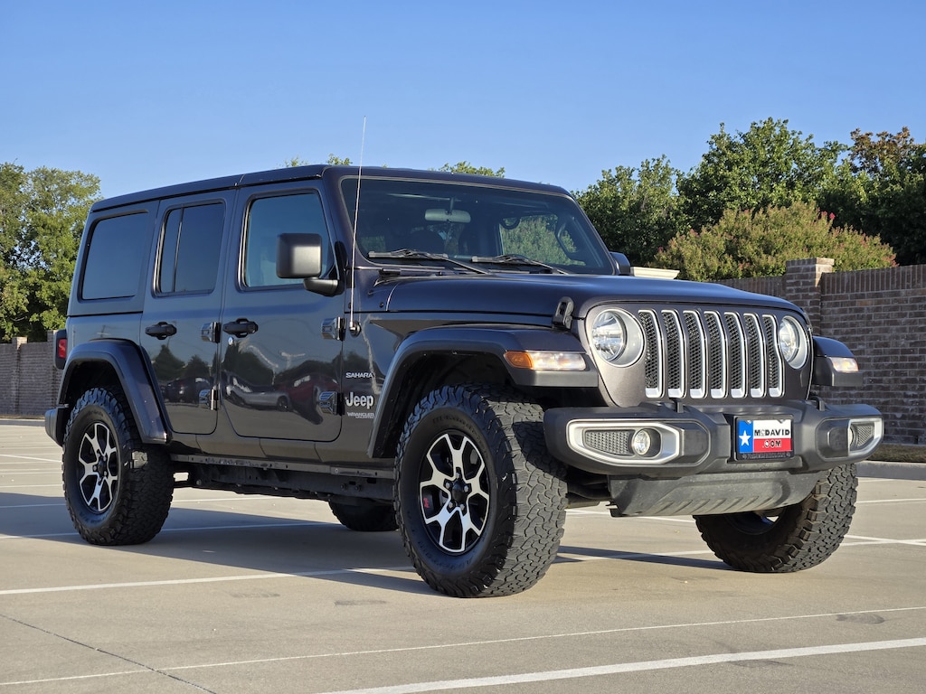 Used 2019 Jeep Wrangler Unlimited Sahara 4x4 SUV