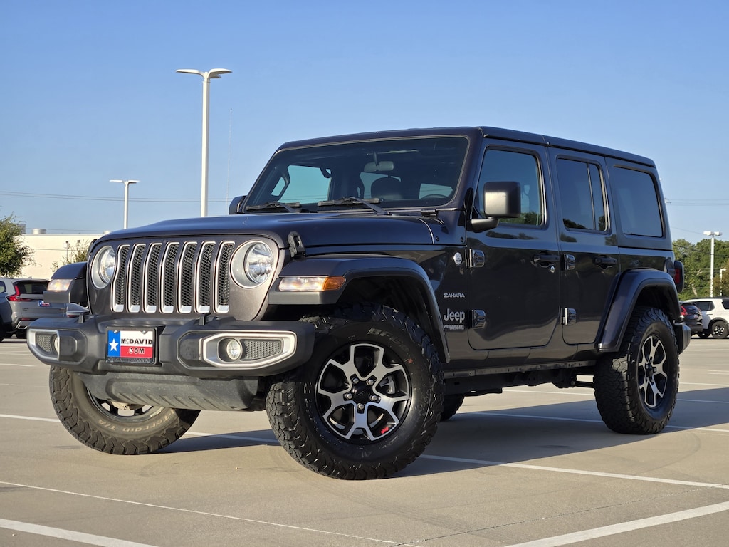 Used 2019 Jeep Wrangler Unlimited Sahara 4x4 SUV
