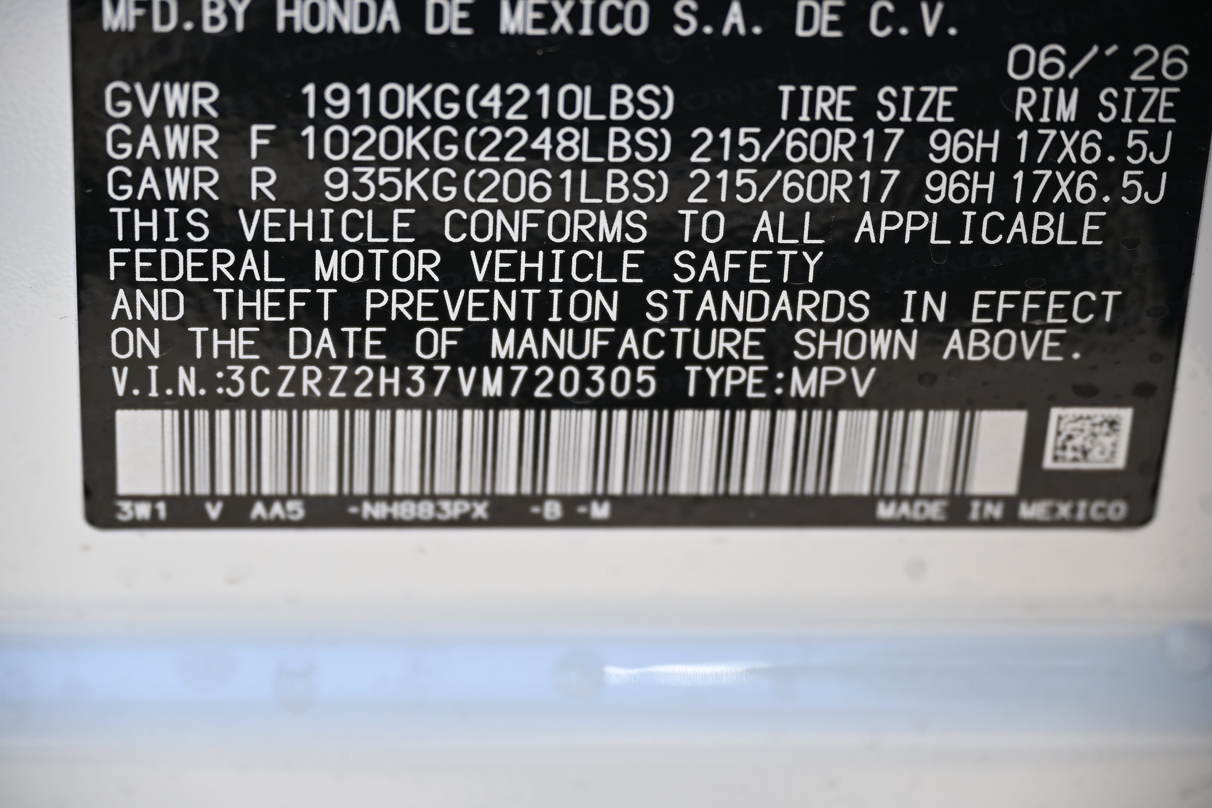 2027 Honda HR-V LX - Photo 20