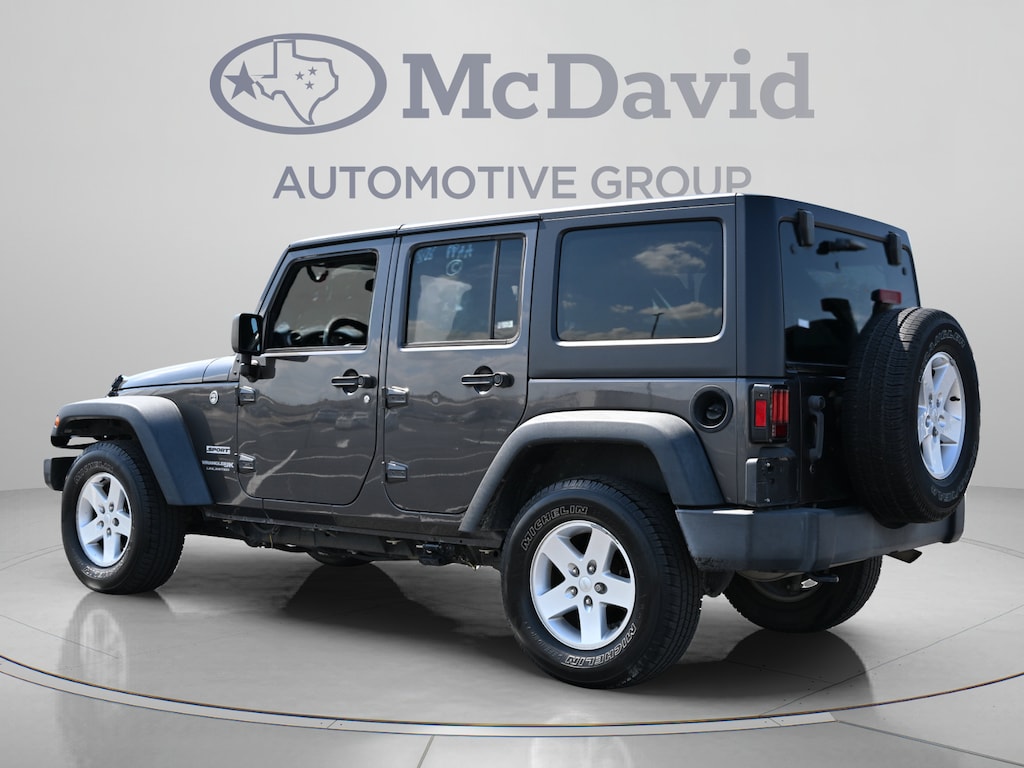 Used 2018 Jeep Wrangler JK Unlimited Sport S Sport S 4x4