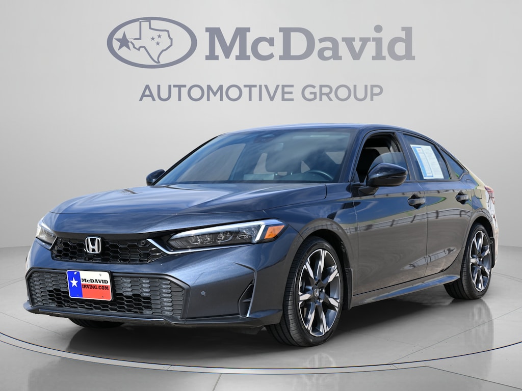 Certified 2025 Honda Civic Hybrid Sport Touring Sedan
