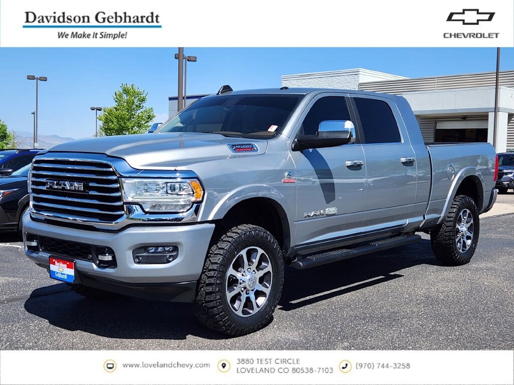 Used 2022 Ram 2500 Limited Longhorn Mega Cab 4x4 64 Box Truck
