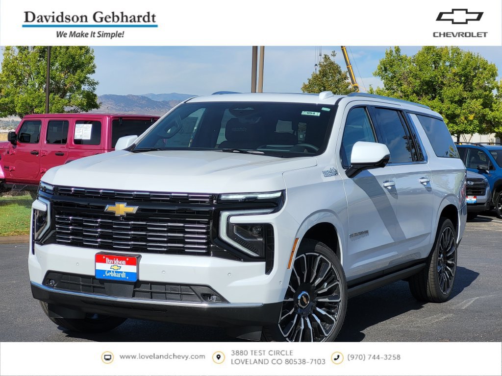 New 2027 Chevrolet Suburban High Country SUV