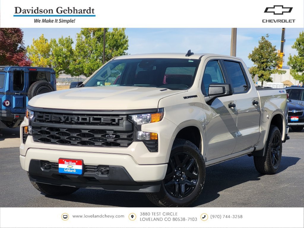 New 2026 Chevrolet Silverado 1500 Custom Truck