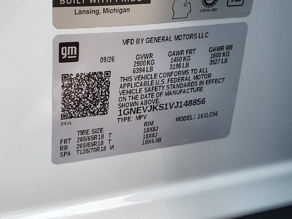 2027 Chevrolet Traverse Z71 - Photo 22
