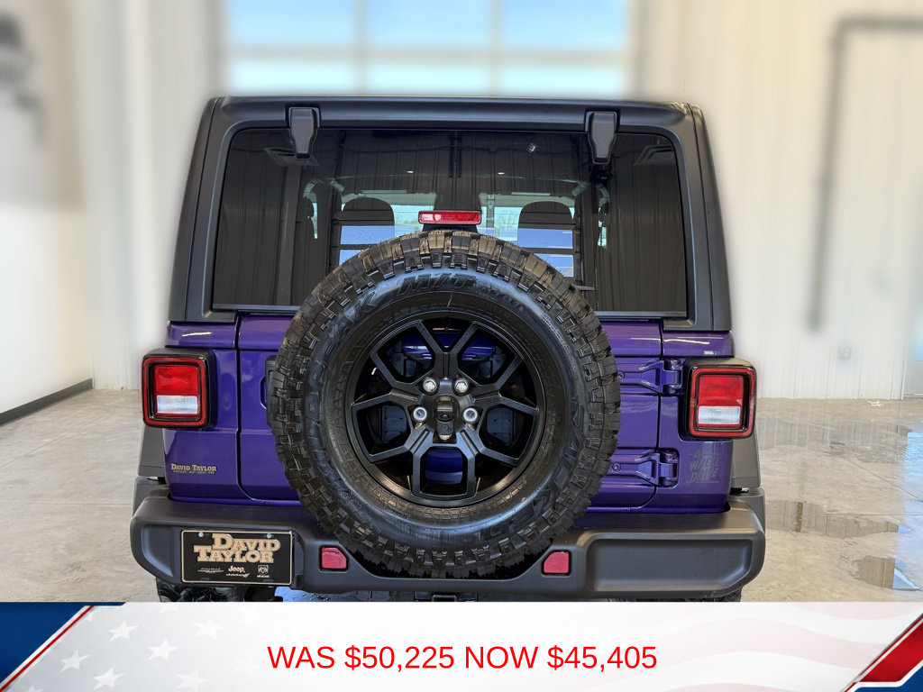 New 2026 Jeep Wrangler 2-DOOR WILLYS Sport Utility