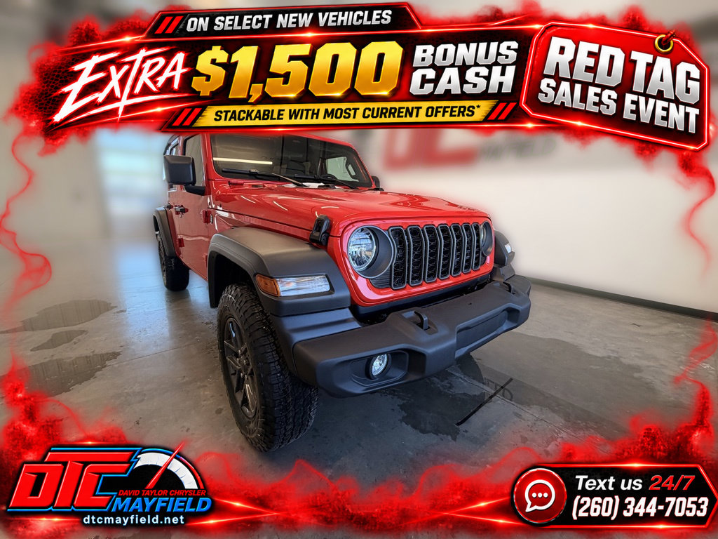 2026 Jeep Wrangler 4-DOOR SPORT S Sport Utility