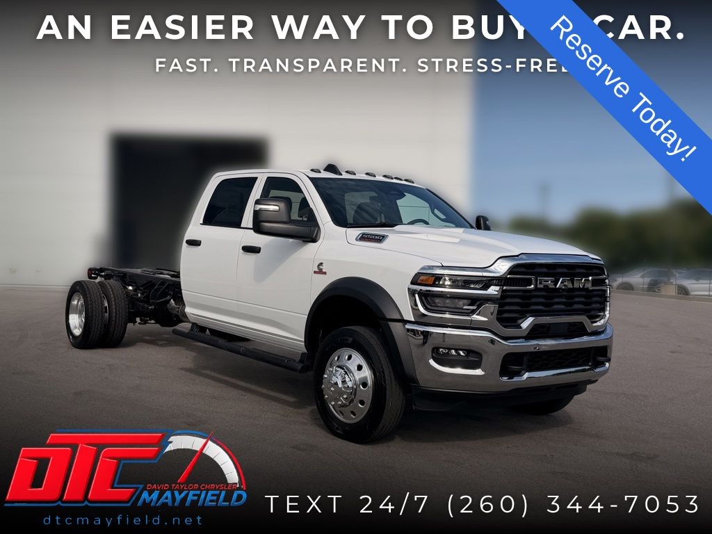 New 2026 Ram 5500 Chassis Cab TRADESMAN CREW 4X4 84' CA Pickup