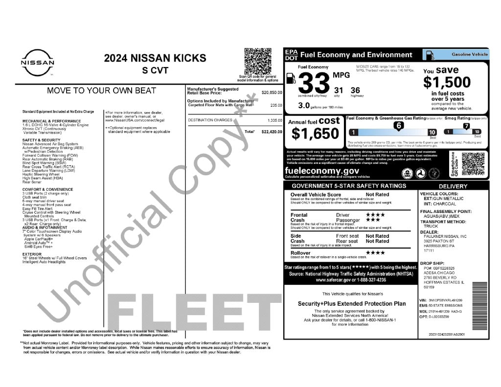 2024 Nissan Kicks