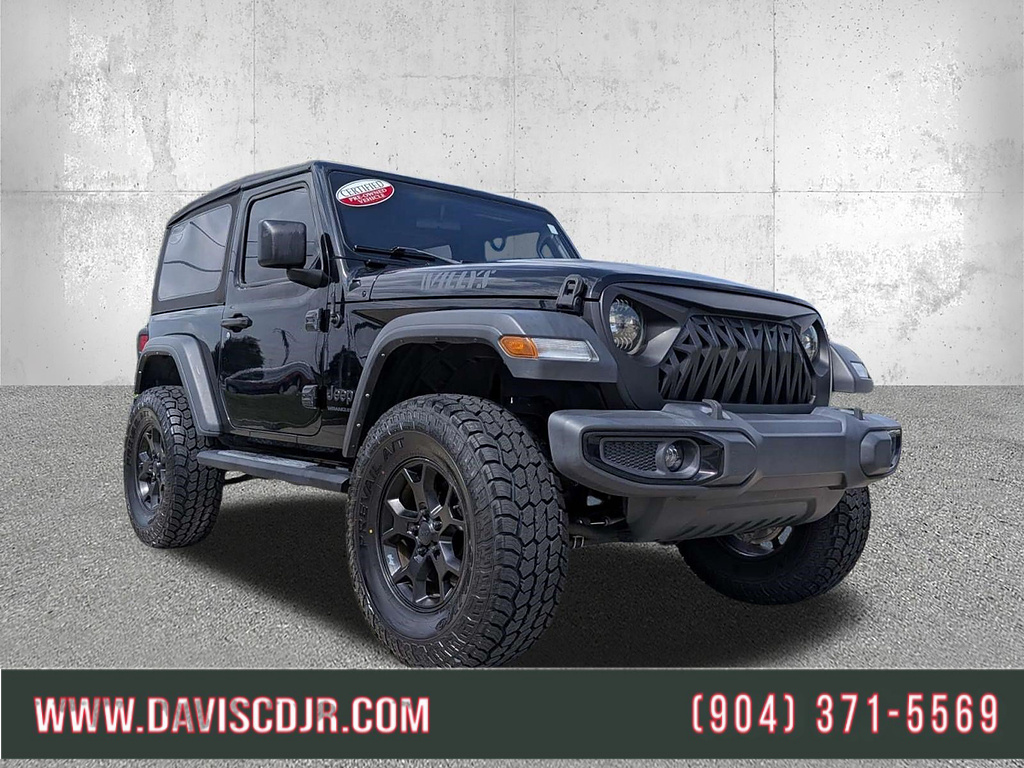 Certified 2021 Jeep Wrangler Sport