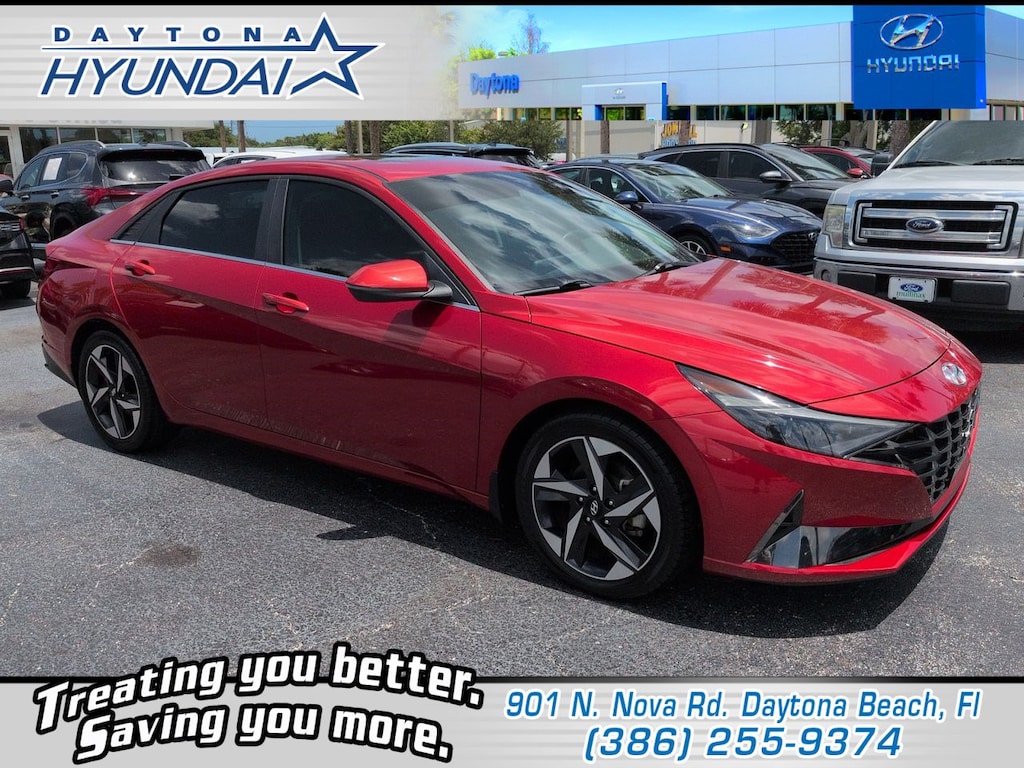 Used 2021 Hyundai Elantra Limited Limited IVT