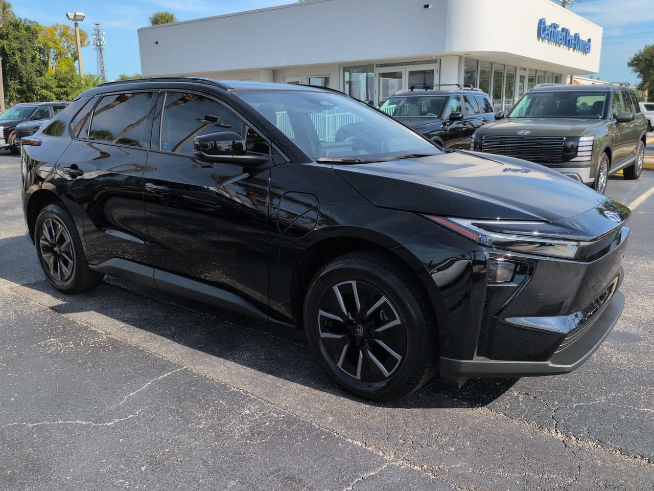 Used 2026 Toyota bZ XLE with VIN JTMBFAEB3TA008082 for sale in Daytona Beach, FL