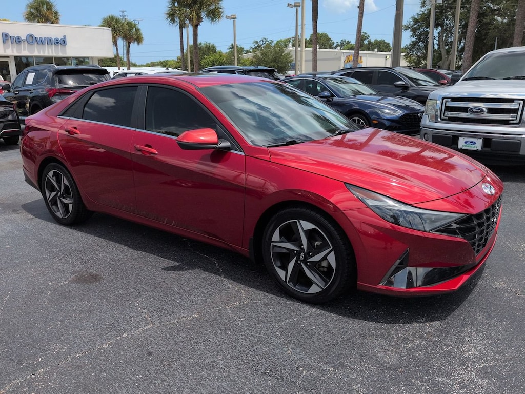 Used 2021 Hyundai Elantra Limited Limited IVT