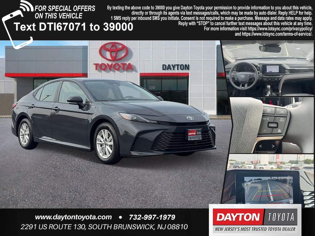Certified 2025 Toyota Camry LE Sedan