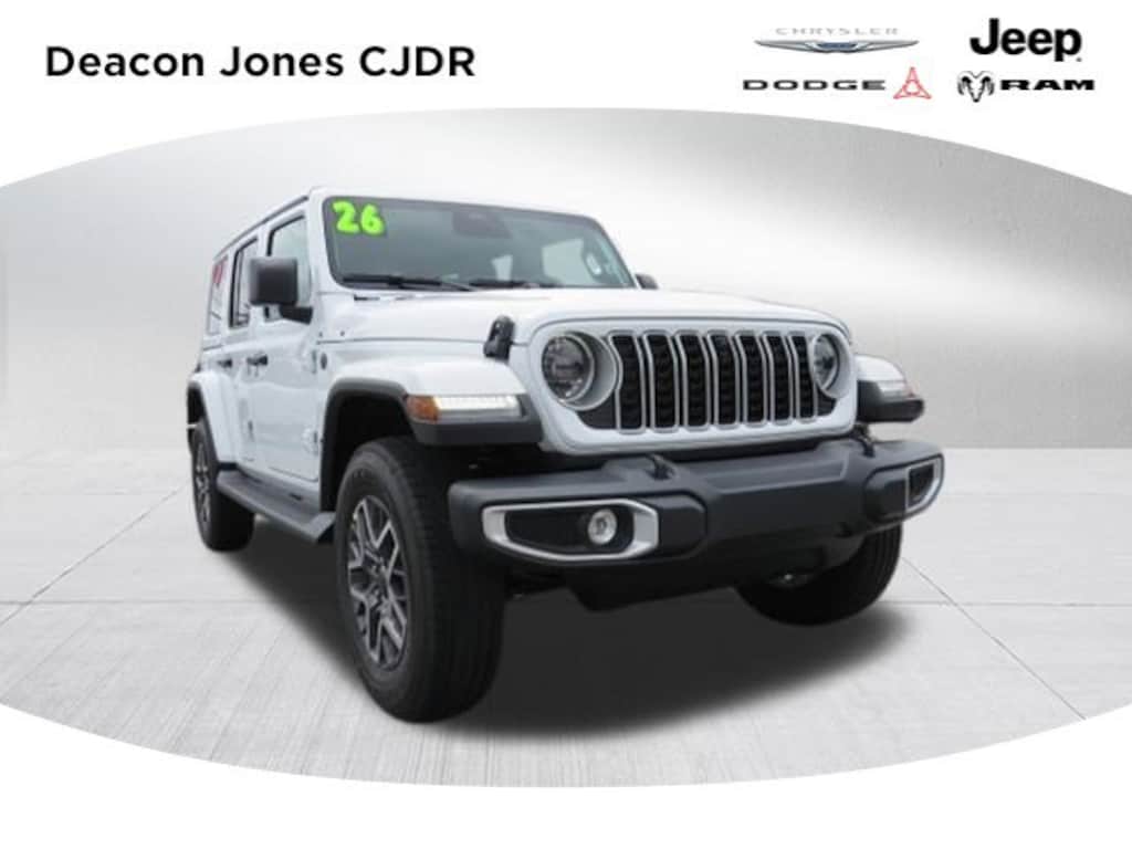New 2026 Jeep Wrangler 4-DOOR SAHARA Sport Utility