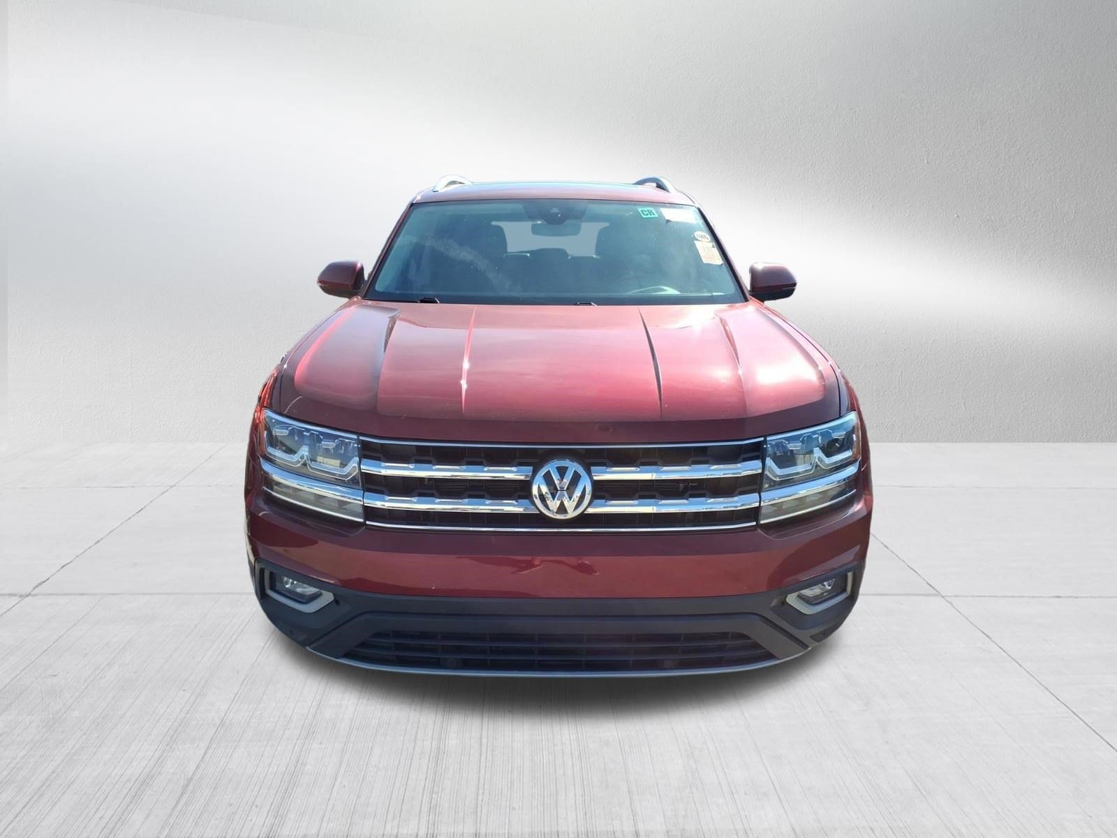 Used 2019 Volkswagen Atlas SEL with VIN 1V2MR2CA1KC504855 for sale in South Hill, VA