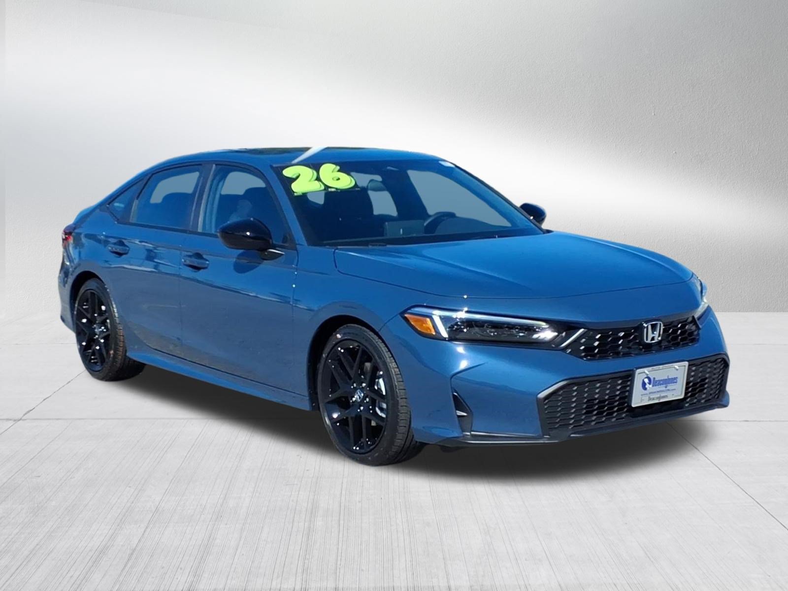 New 2026 Honda Civic Sedan Sport Sport CVT