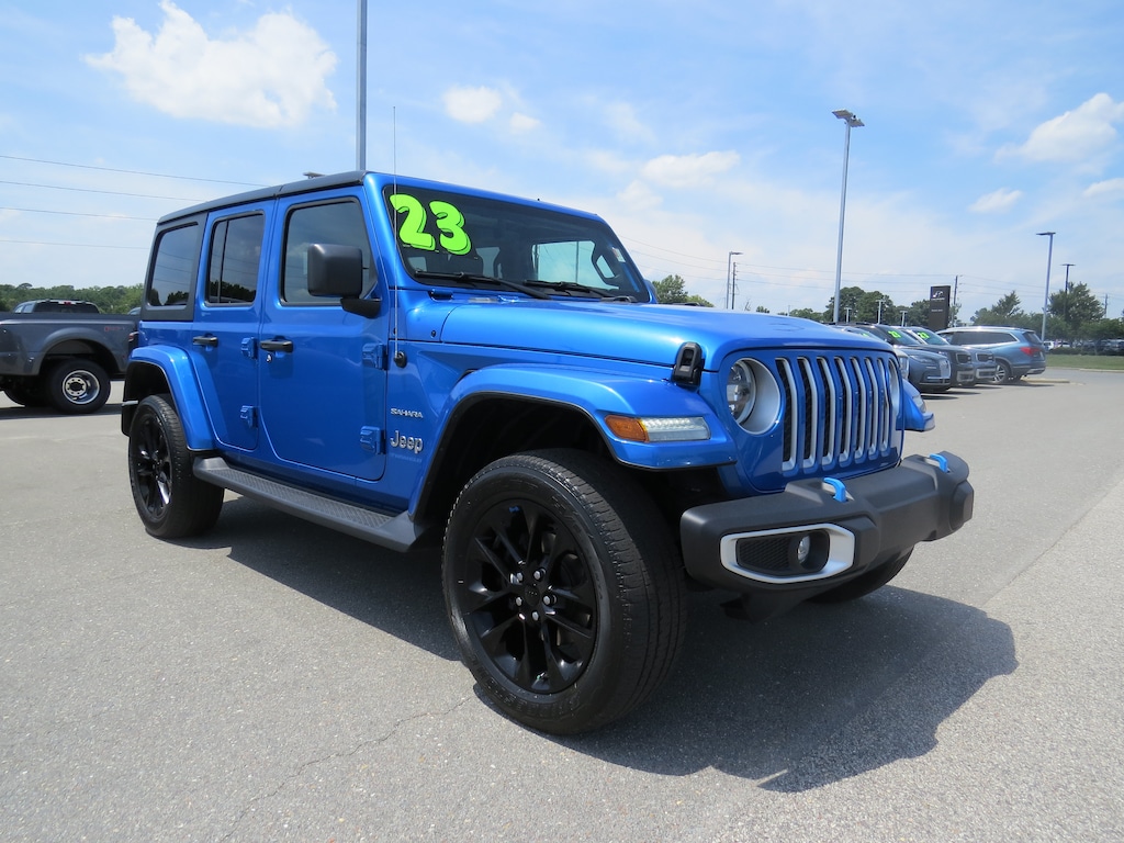 Used 2023 Jeep Wrangler 4xe Sahara SUV