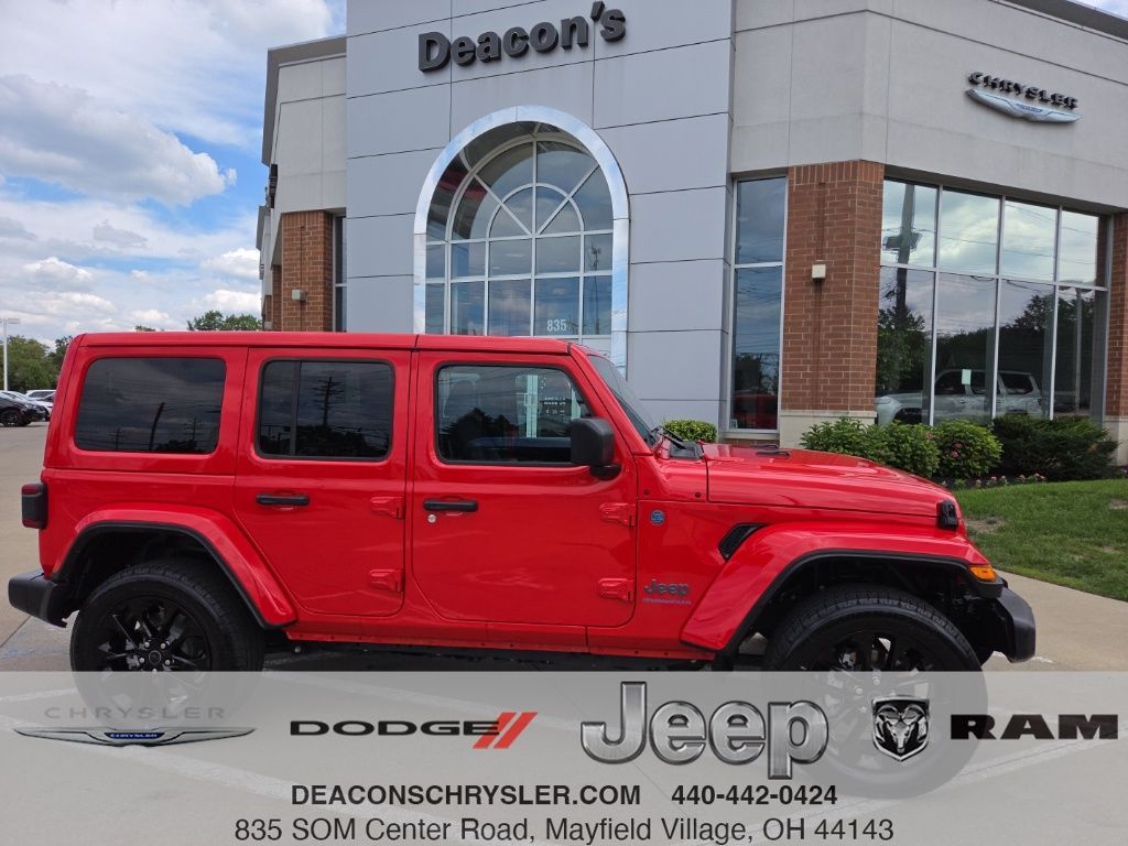 Certified 2025 Jeep Wrangler Sahara 4xe SUV